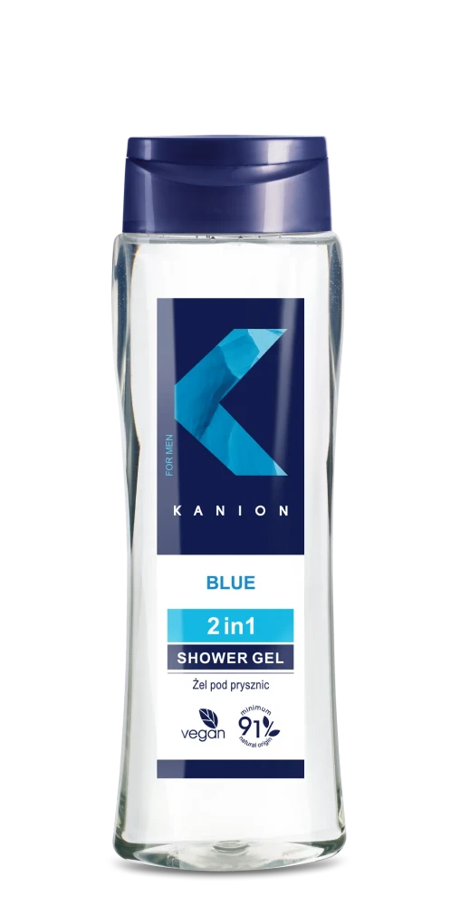 KANION BLUE Żel do mycia ciała i włosów 2w1